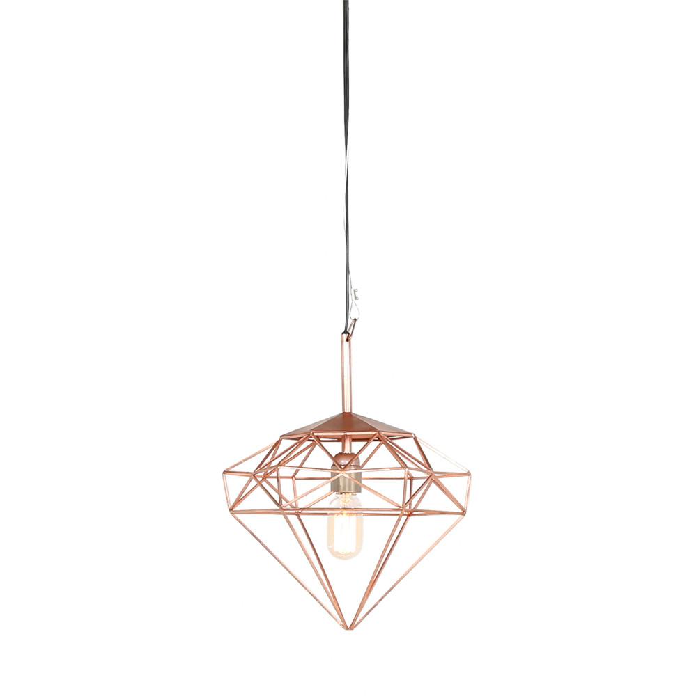 Hanging Geometric Diamond Lamp - Penny