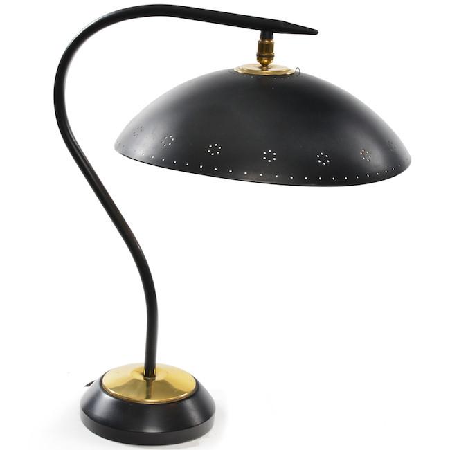 Black & Gold Desk Lamp 1