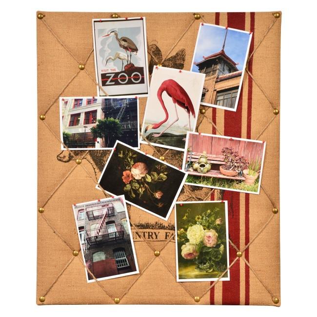 0658 (A+D) Red Rooster Pin Board (18.5" x 22.5")