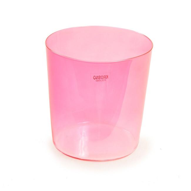 Pink Glass Cup Krosno (A+D)