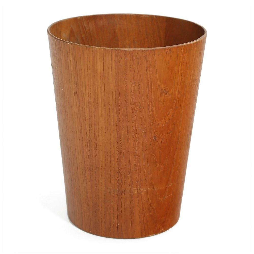 Simple Wood Trashcan