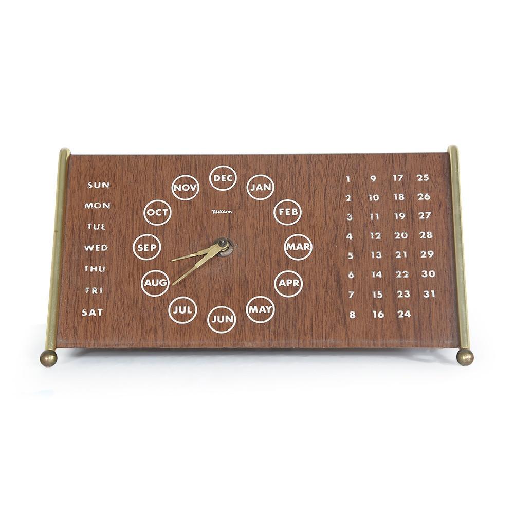 Wood Clock & Calendar