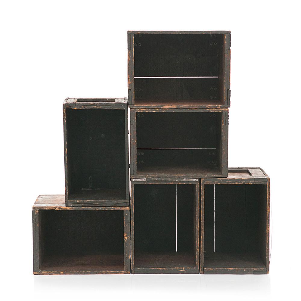 Wood Oil Crates