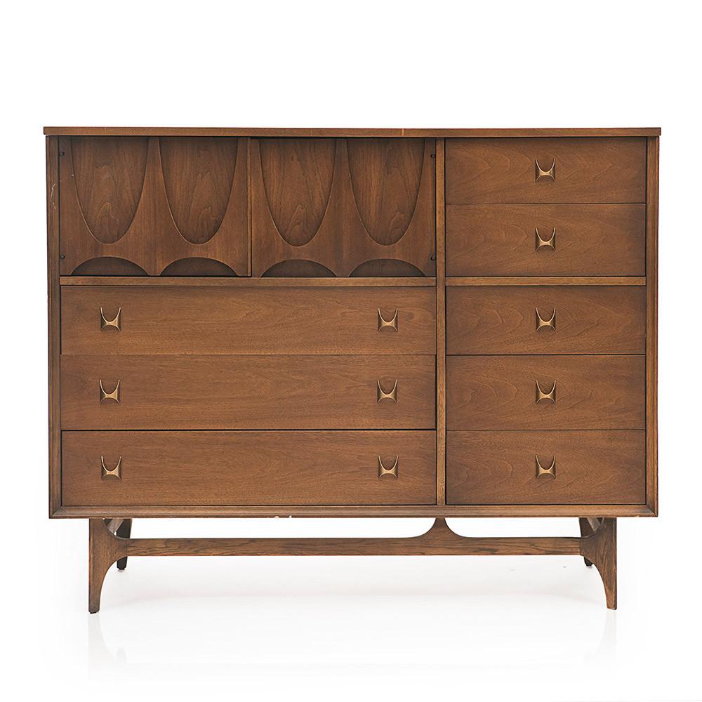 Wood Large Mid-Century Modern Cabinet