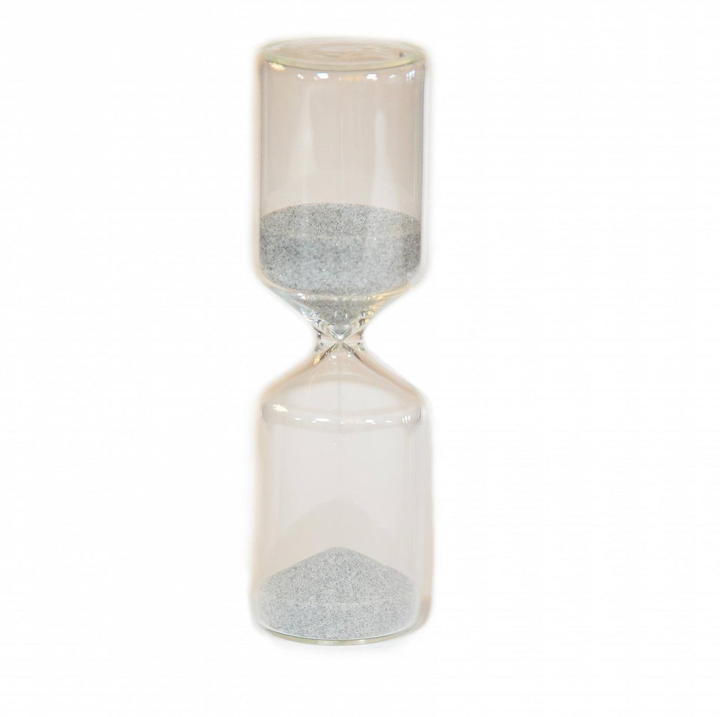 Grey Glass Sand Hourglass (A+D)