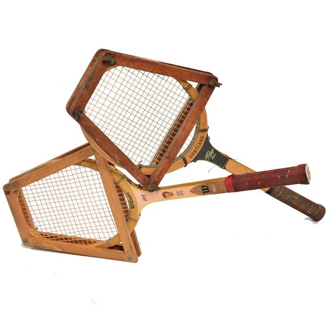 Tennis Rackets - Vintage Wood
