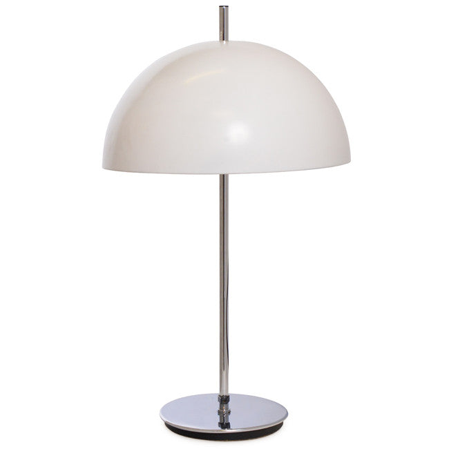 Chrome Post Table Lamp