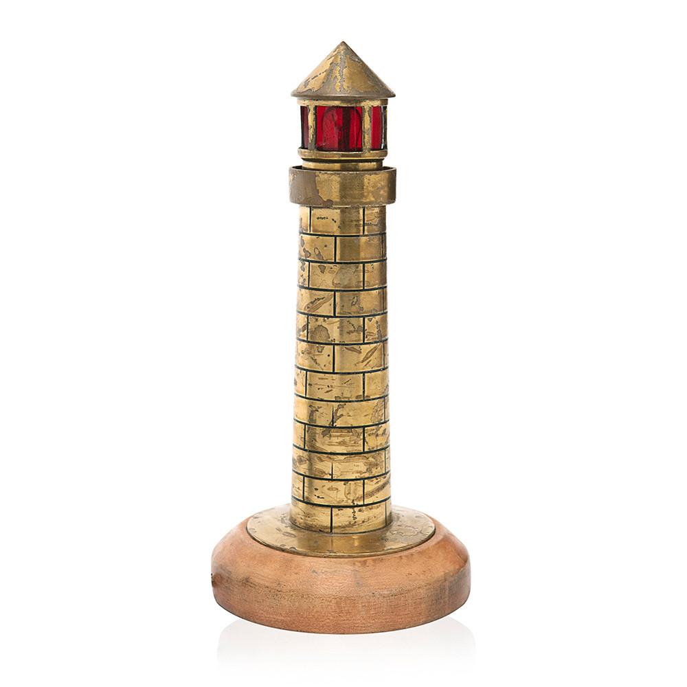 Gold Lighthouse Table Lamp