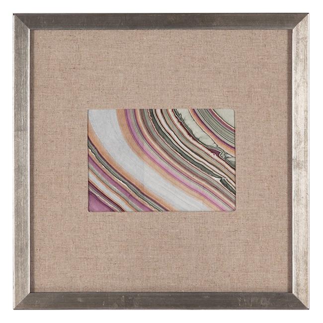 0367 (A+D) Pink Gray Swirl Small (13" x 13")