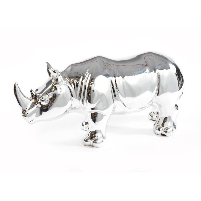 Silver Chrome Rhinoceros (A+D)