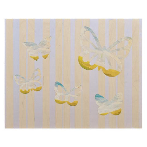 0148 (A+D) Pink Butterflies (20" x 16")