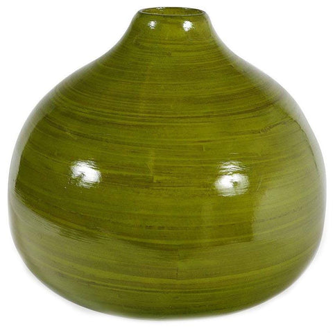 Green Wood Vase (A+D)