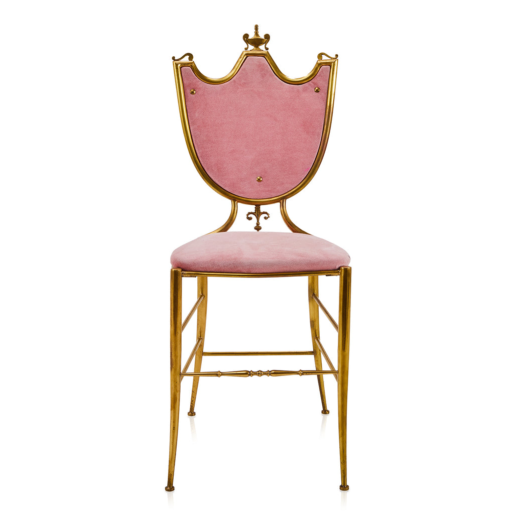 Pink & Gold Princess Side Chair