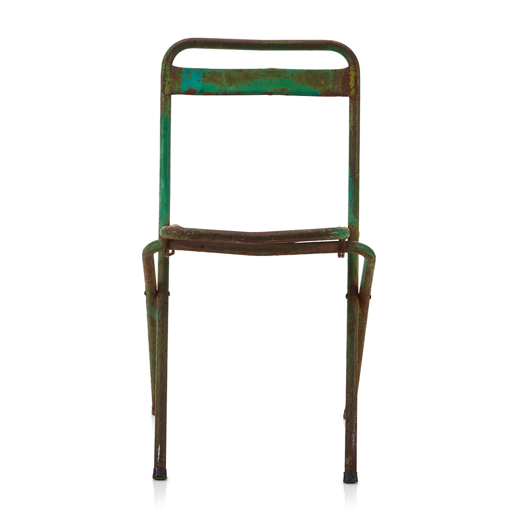 Green Rustic Folding Chair